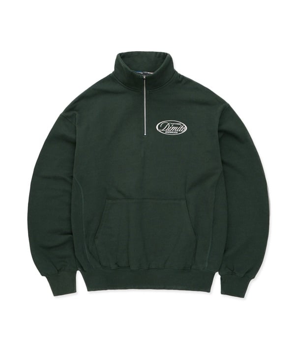 DIMITO ディミト HALF ZIP SWEATSHIRT スノーボード インナーウェア スウェット ユニセックス ムラサキスポーツ 24-25モデル LL I26