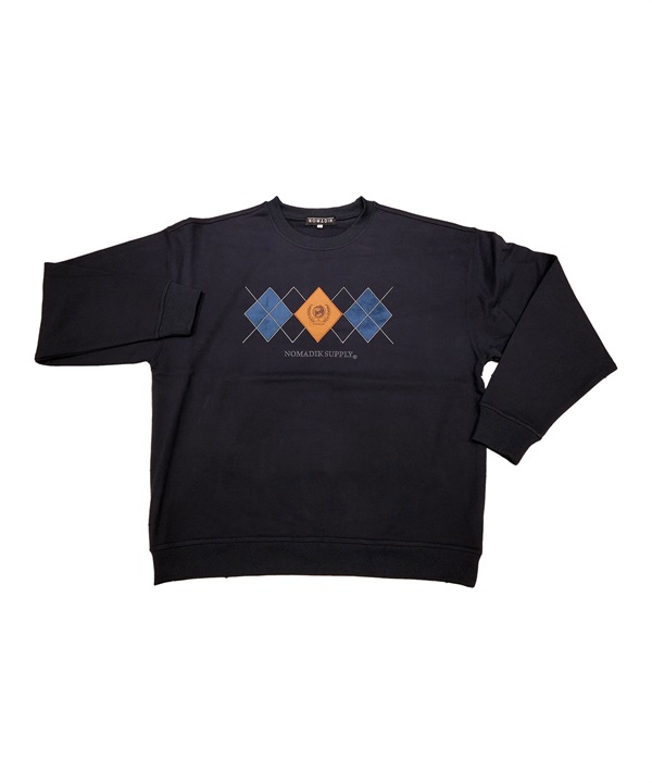 NOMADIK ノマディック IN ARGYLE CREW 72324505 スノーボード インナーウェア ユニセックス ムラサキスポーツ 24-25モデル