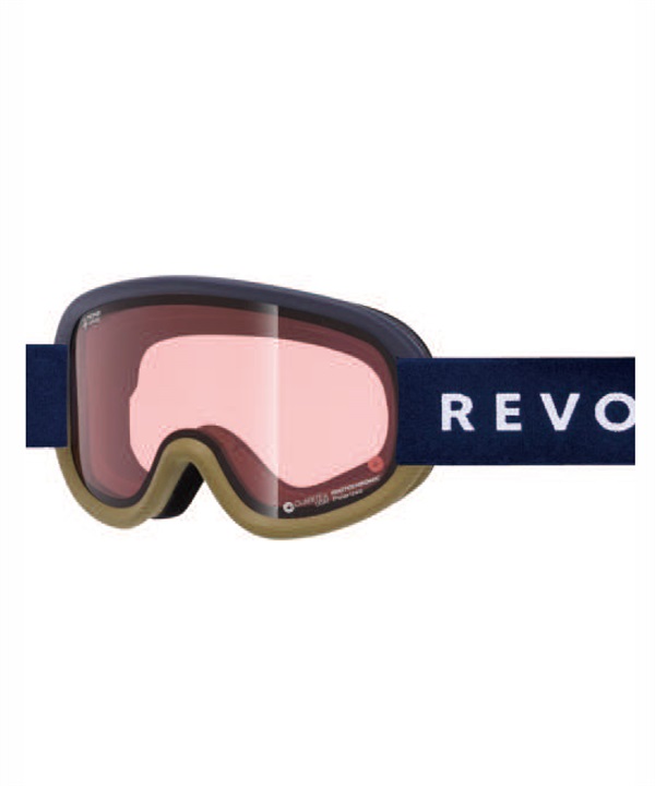 REVOLT リボルト SUPER LIGHT FRAME R25MOD 調光レンズ 平面レンズ スノーボード ゴーグル ユニセックス ムラサキスポーツ 24-25モデル LL J17