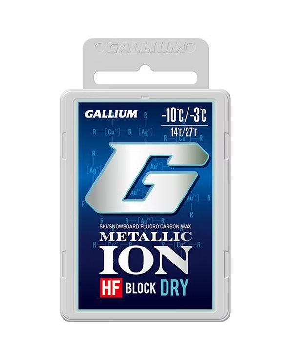 GALLIUM ガリウム M.ION BLOCK DRY 50G GS5006 スノーボード ワックス WAX 23-24モデル ムラサキスポーツ KK J13