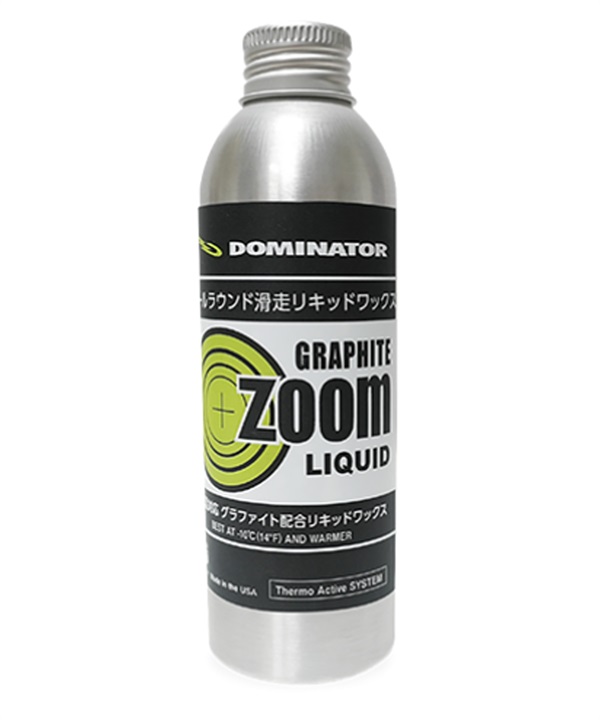 DOMINATOR ドミネーター DM-G.ZOOM-LQD グラファイト リキッド スノーボード ワックス WAX 簡易WAX ムラサキスポーツ 24-25モデル