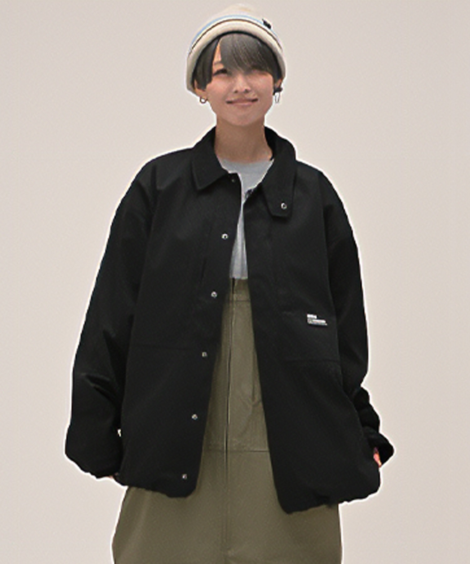 ANTHEM アンセム CHIP COLL COACH スノーボード ウェア ジャケット ユニセックス 25-26モデル LL C14【2526】(BLACK-S)