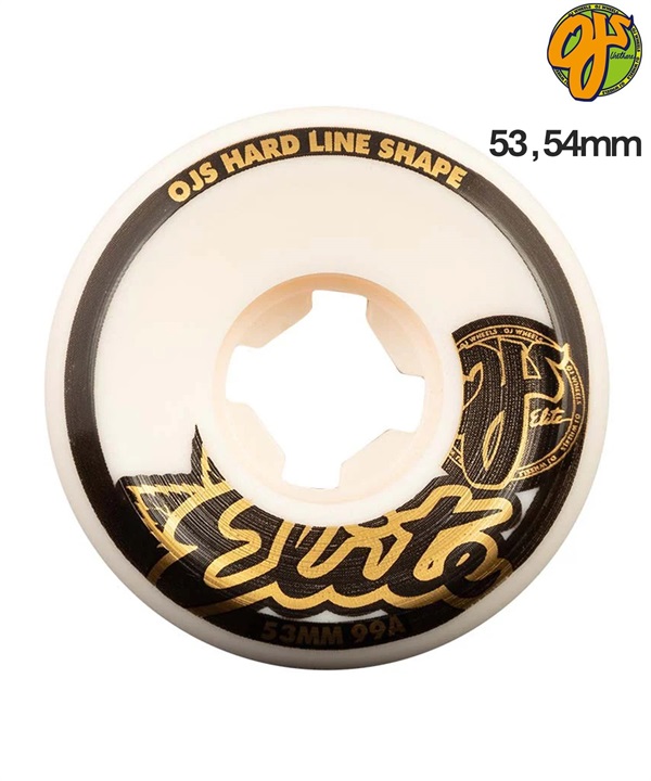 OJ WHEELS オージェー ウィール スケートボード 53～54mm 99A ELITE HARDLINE