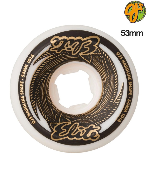 OJ WHEELS オージェー ウィール スケートボード 53mm 101A ELITE HARDLINE