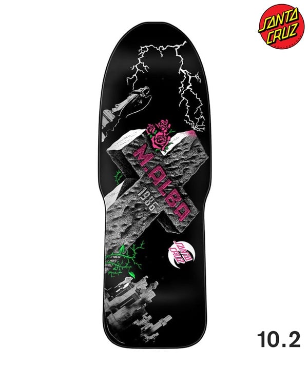 SANTA CRUZ サンタクルーズ REISSUE M.TOMBSTONE スケートボード デッキ 10.2 スケボー