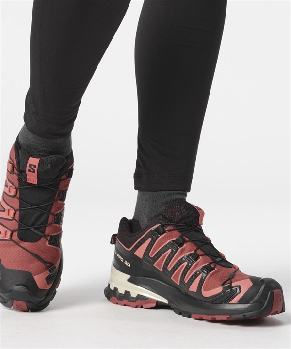 SALOMON サロモン シューズ スニーカー レディース 防水 ゴアテックス XA PRO 3D V9 GTX W L47270900(CO/BK-23.0cm)