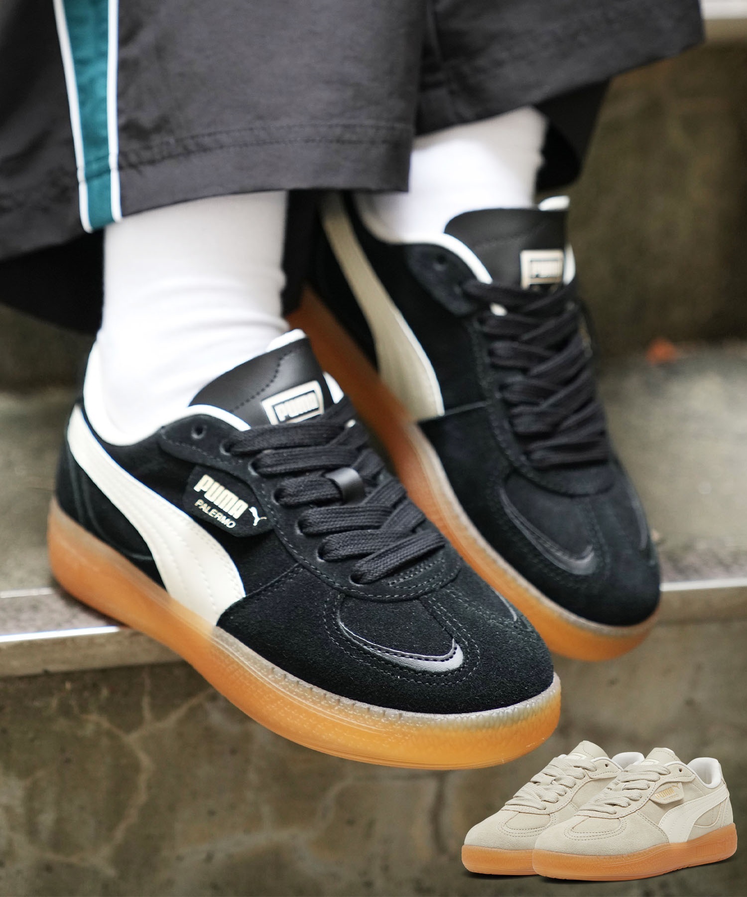 PUMA プーマ シューズ レディース スニーカー Tトゥ テラス PLERMO MODA XTRA GUM パレルモ 400323(2-23.0cm)