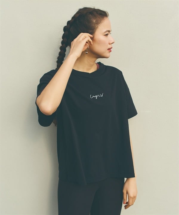 Ungrid アングリッド 半袖 Tシャツ レディース 水陸両用 ラッシュガードTシャツ 623118 UT ムラサキスポーツ限定