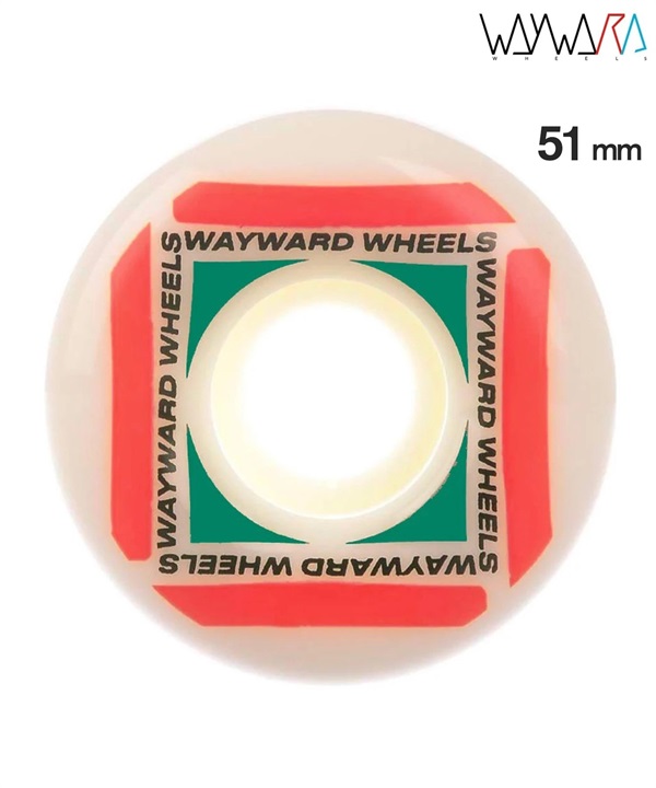WAYWARD ウェイワード スケートボード ウィール 51~53mm WAYPOINT