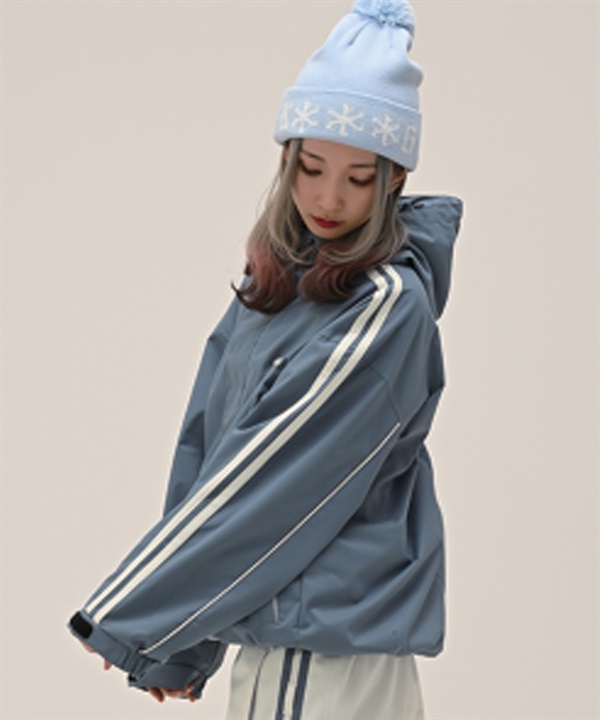 6KNOT シックスノット LINEPIP スノーボード ウェア ジャケット レディース ムラサキスポーツ 25-26モデル LL C28【2526】