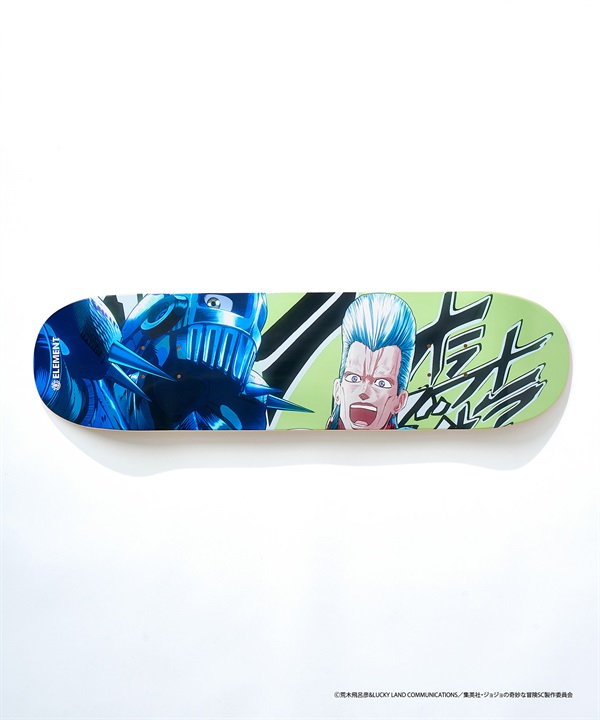 ELEMENT エレメント ジョジョの奇妙な冒険 コラボ POLNAREFF X SILVER CHARIOT スケートボード デッキ 8