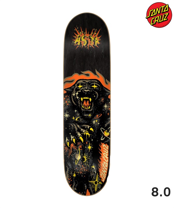 SANTA CRUZ サンタクルーズ ASTA COSMIC CAT GALAXY スケートボード デッキ 8