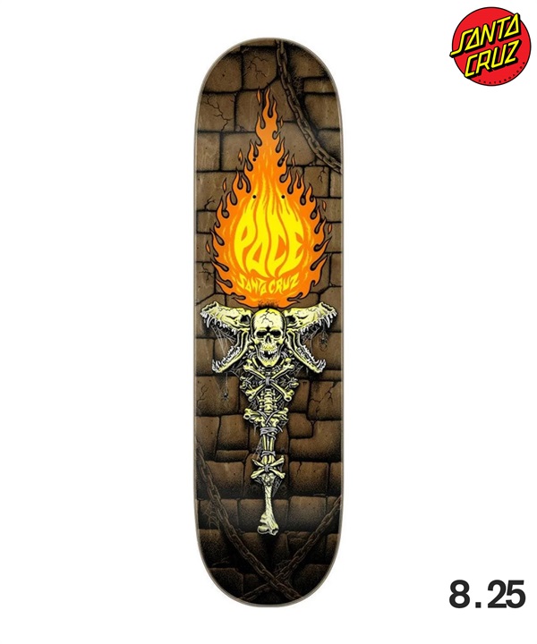 SANTA CRUZ サンタクルーズ PACE TORCH スケートボード デッキ 8.25