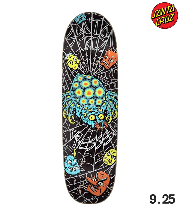 SANTA CRUZ サンタクルーズ 9.25 DRESSEN SPIDER スケートボード デッキ スケボー