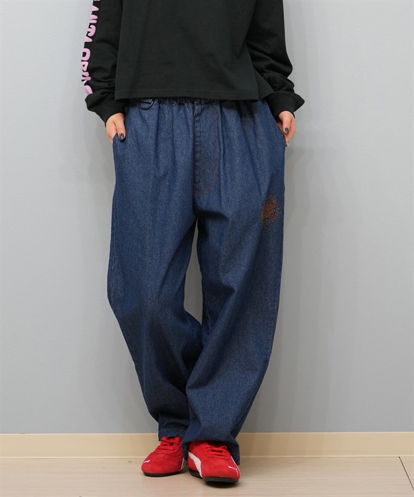 SANTACRUZ サンタクルーズ ロングパンツ レディース デニム イージーパンツ 502251531 ムラサキスポーツ限定