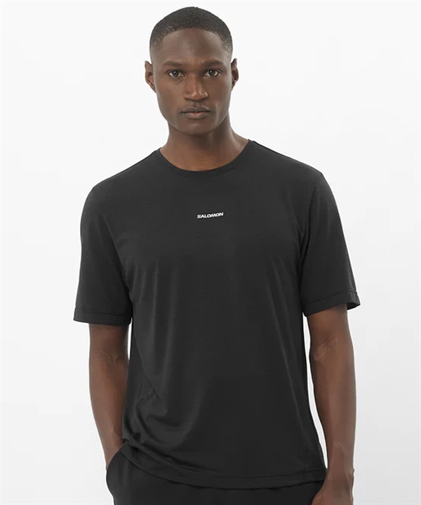SALOMON サロモン 半袖 Tシャツ メンズ 通気 軽量 速乾 ストレッチ SHAKEout CORE LC2423700