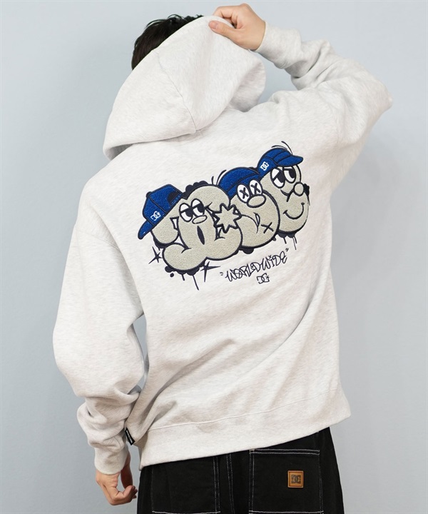 DC ディーシー プルオーバー パーカー メンズ バックプリント 25 SK CREW PH パーカー DPO254041