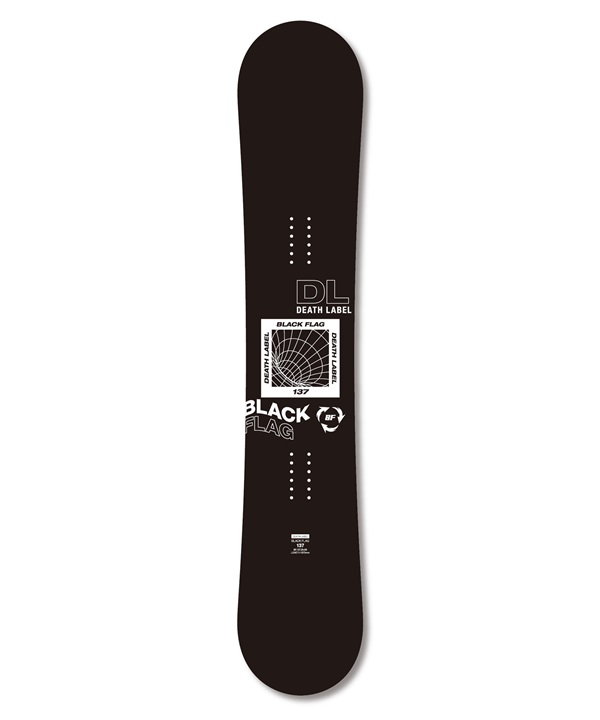 DEATH LABEL デスレーベル ブラック フラッグ スノーボード 板 ユニセックス 25-26 MM C28