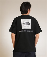 THE NORTH FACE ザ・ノース・フェイス 半袖 Tシャツ メンズ ショートスリーブバンダナスクエアロゴティー NT32446(K2-S)