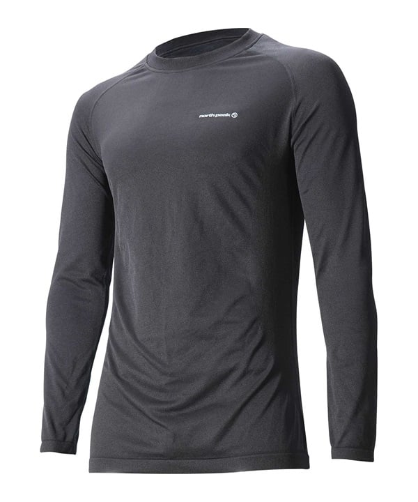 northpeak ノースピーク INNER SHIRT NP-8073 スノーボード インナーウェア メンズ ムラサキスポーツ 25-26モデル MX E9 【2526】