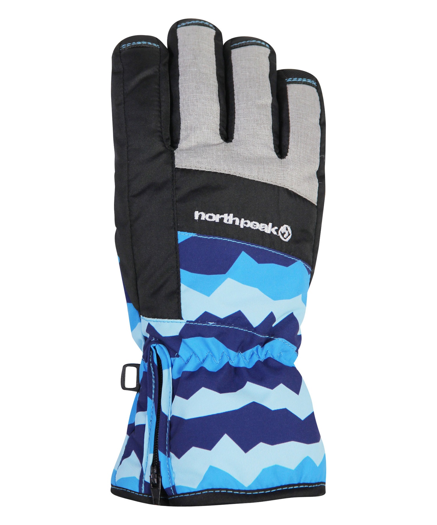 northpeak ノースピーク JUNIOR GLOVES ジュニア スノーボード グローブ キッズ ムラサキスポーツ 25-26モデル MX I11 【2526】(BL-130)