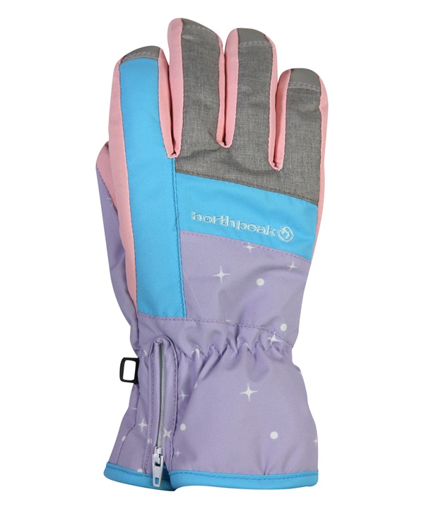 northpeak ノースピーク JUNIOR GLOVES ジュニア スノーボード グローブ キッズ ムラサキスポーツ 25-26モデル MX I11 【2526】