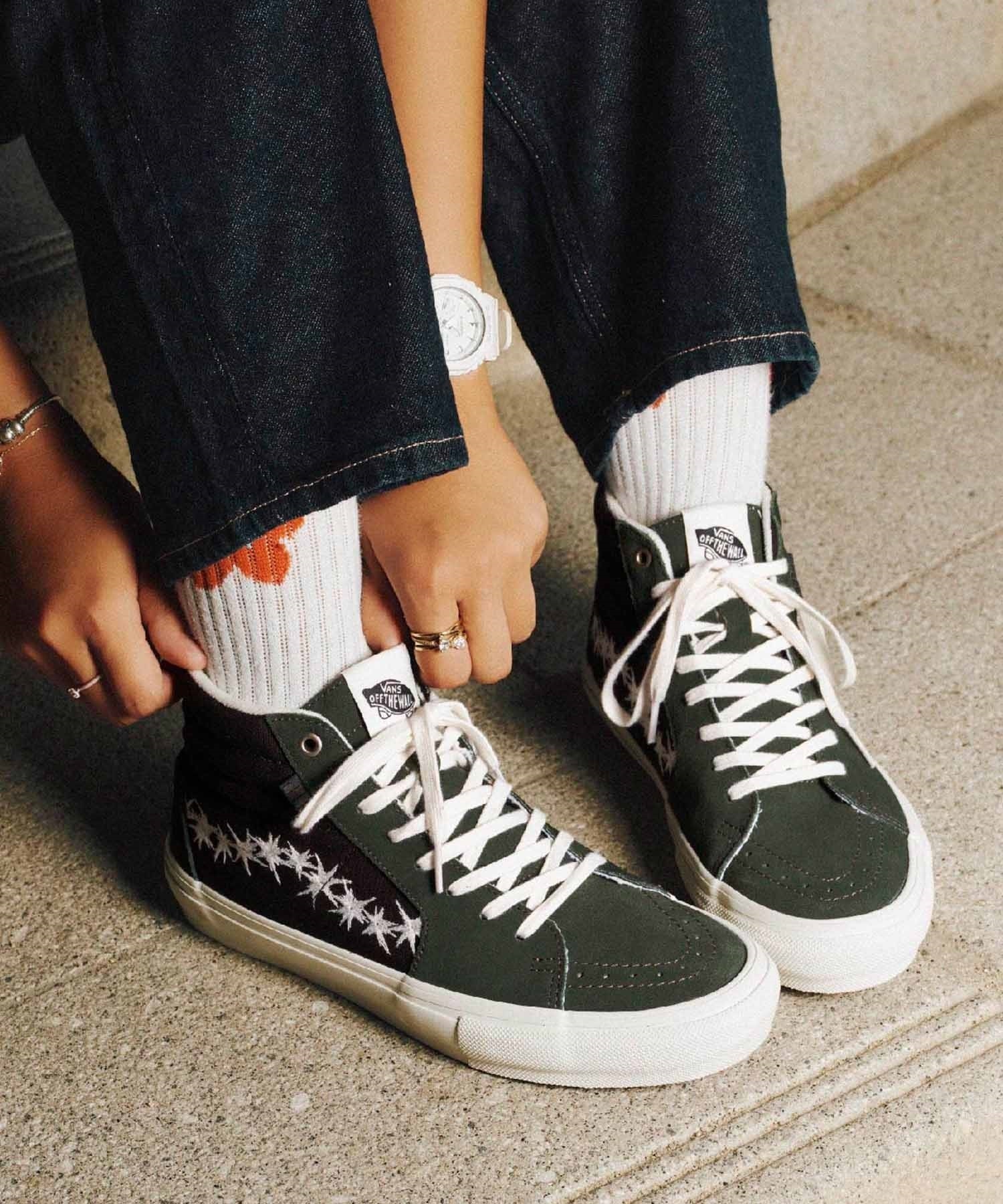 VANS バンズ スニーカー メンズ レディース 靴 シューズ 国内ムラサキスポーツ限定モデル スケシュー SKATE SK8-HI Splatter VN0A5FCC203(SPLGB-23.5cm)