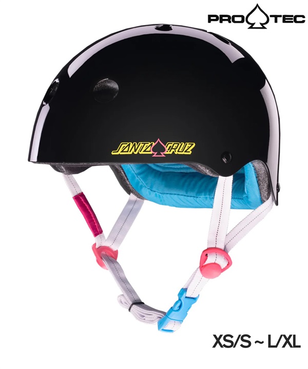 PROTEC プロテック サンタクルーズ コラボ LOWPRO LT CERTIFIED SANTA CRUZ スケートボード ヘルメット スケボー ロープロ