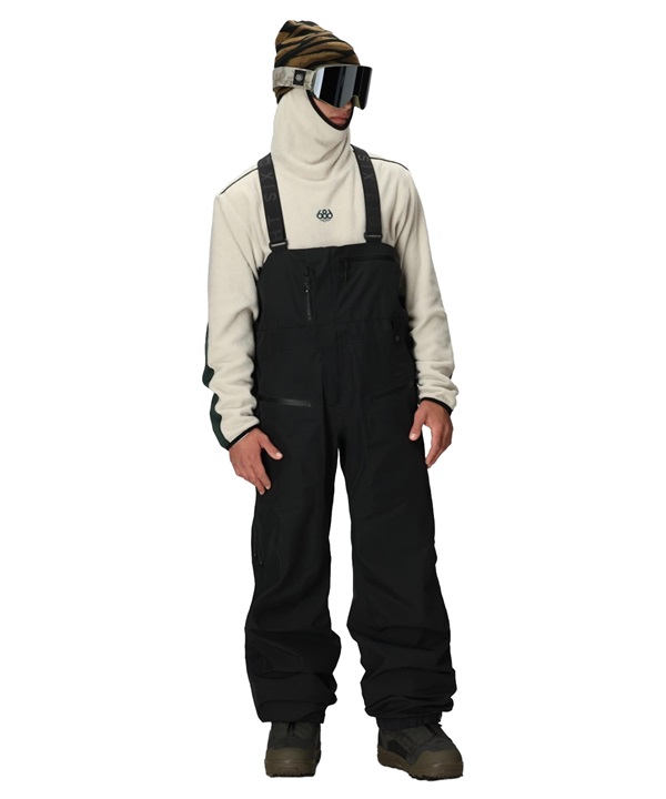 686 シックスエイトシックス GORE-TEX 3L ATV BIB スノーボード ウェア パンツ ユニセックス ゴアテックス 25-26モデル MM A17【2526】