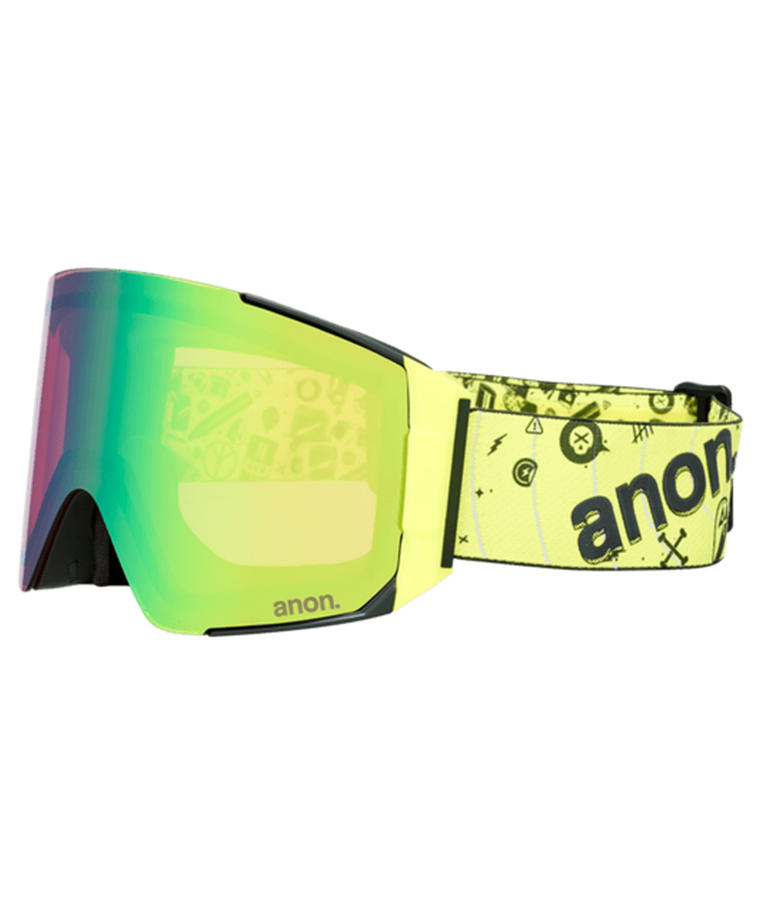 ANON アノン Sync Goggles MFI Face Mask スノーボード ゴーグル ユニセックス ムラサキスポーツ 25-26モデル MM D11【2526】(WHIRLWIND-NA)