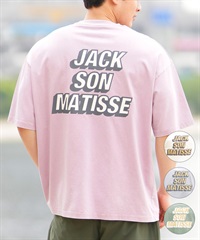 DEAR LAUREL ディアローレル 半袖 Tシャツ メンズ バックプリント ヴィンテージ風 JM JACSON MATISSE DL25S-JM04(OFF-M)