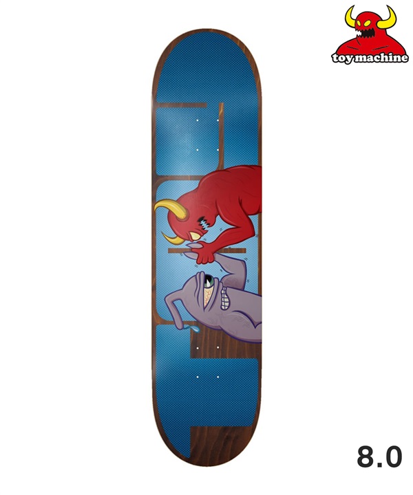 TOY MACHINE トイマシーン MONSTER FLEX スケートボード デッキ 8.25 初心者 スケボー