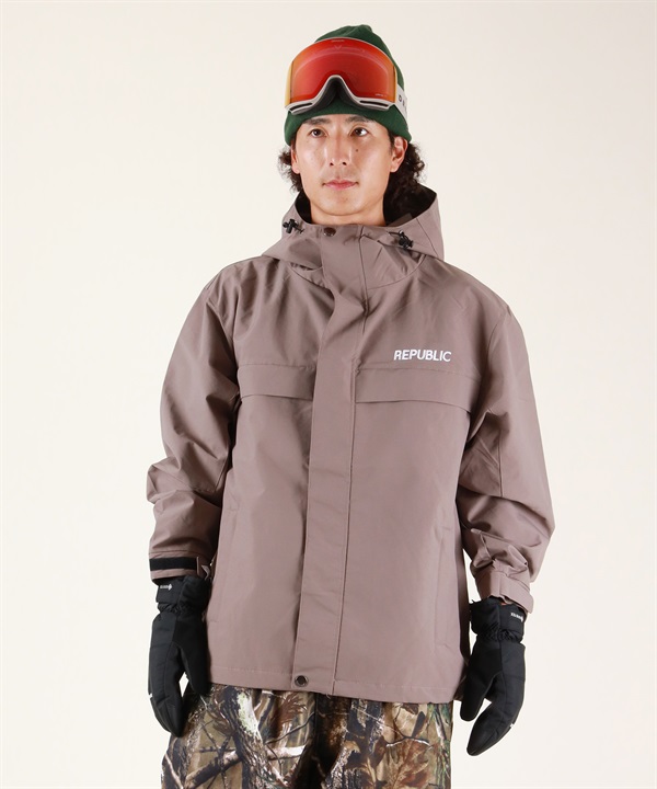 REPUBLIC リパブリック PARKLIVE JACKET スノーボード ウェア ジャケット ユニセックス ムラサキスポーツ 25-26モデル MM E30 【2526】