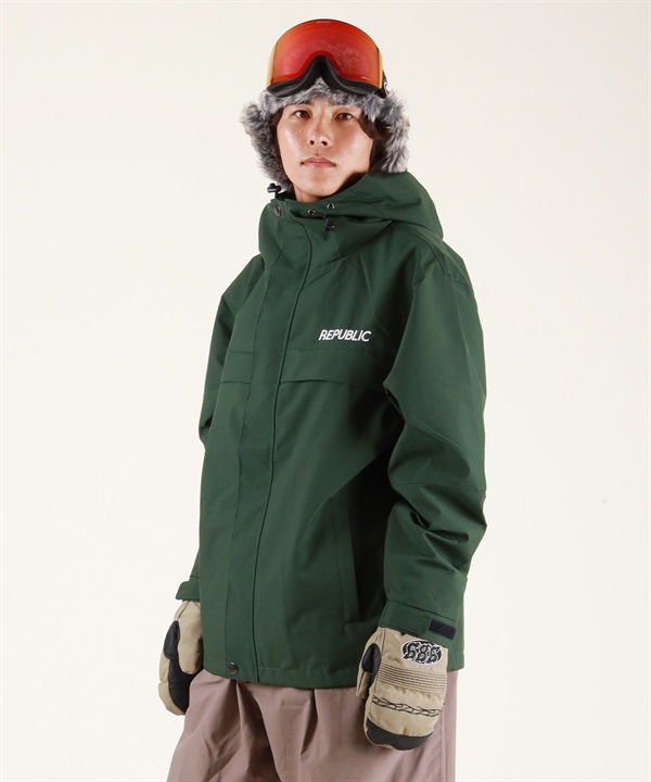 REPUBLIC リパブリック PARKLIVE JACKET スノーボード ウェア ジャケット ユニセックス ムラサキスポーツ 25-26モデル MM E30 【2526】
