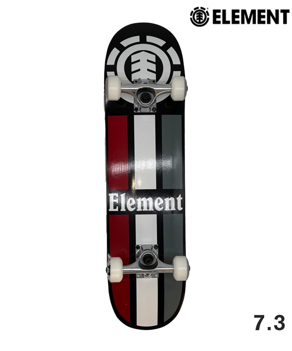 ELEMENT エレメント TRADITION GREEN BLACK キッズ スケートボード コンプリート 7.37 子供 初心者 完成品
