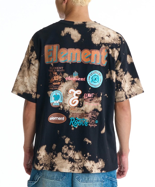 ELEMENT エレメント 半袖 Tシャツ メンズ バックプリント BG021203