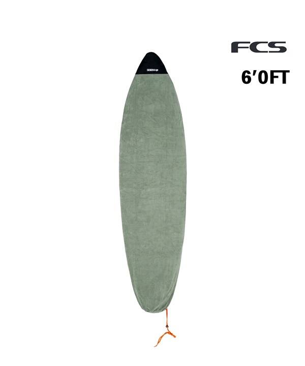 FCS エフシーエス GO-Light Packable Stretch Shortboard Cover 6'0FT サーフィン ソフトケース ショートボード用