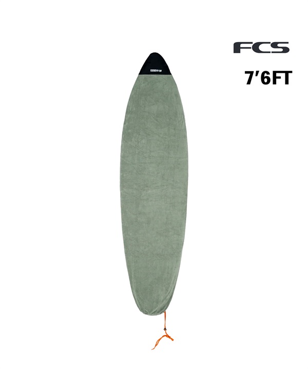 FCS エフシーエス GO-Light Packable Stretch Mid-Length Cover 7'6FT サーフィン ソフトケース ミッドボード用