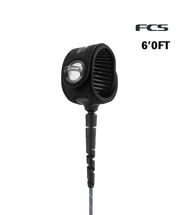 FCS エフシーエス FREEDOM HELIX LEASH - COMP 6'00FT サーフィン リーシュコード ムラサキスポーツ