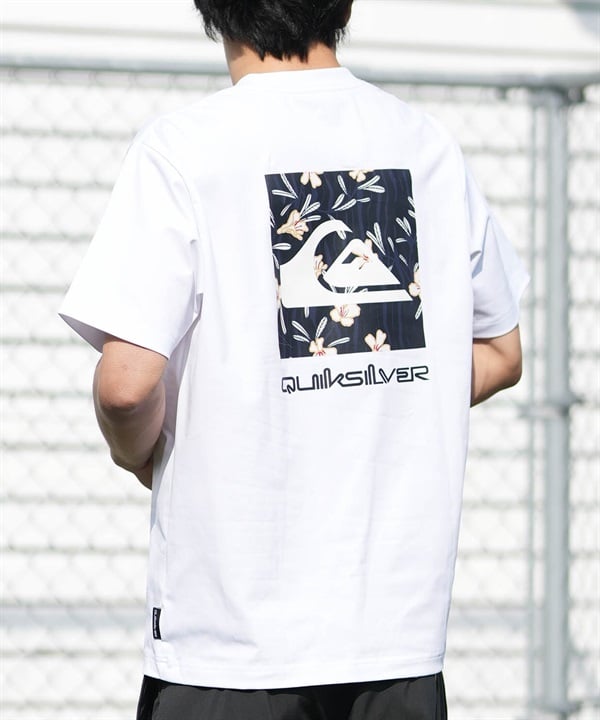 QUIKSILVER クイックシルバー 水着 ラッシュガード 半袖 Tシャツ メンズ UVカット 速乾  水陸両用 QLY261623M ムラサキスポーツ限定