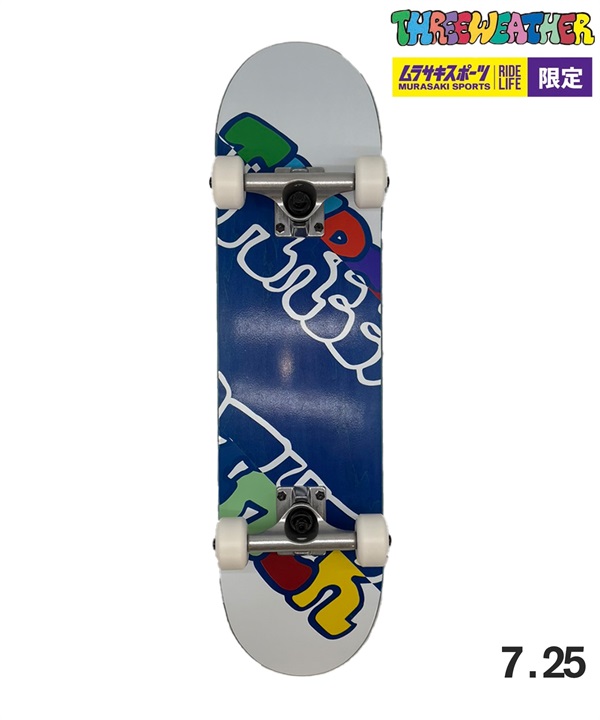 THREE WEATHER スリーウェザー キッズ スケートボード コンプリート 7.25inch 7.4inch SBMR2601 SBMR2602 初心者 完成品