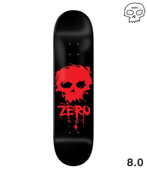 ZERO ゼロ BLOOD SKULL スケートボード デッキ 8 初心者 おすすめ