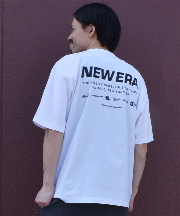 NEW ERA ニューエラ 水着 ラッシュガード 半袖 Tシャツ メンズ バックプリント UVカット 水陸両用 OD SS OS UT TEE ARCHIVE 14774262