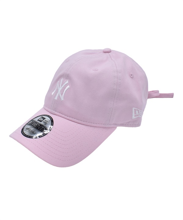 NEW ERA ニューエラ キャップ 9TWENTY リボン ニューヨーク・ヤンキース ピンク 15200469 ムラサキスポーツ限定