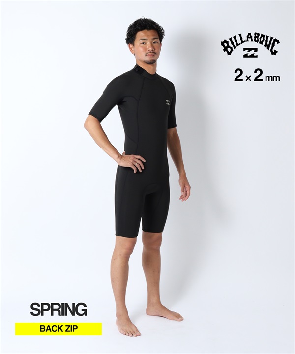 BILLABONG ビラボン バックジップ アブソリュート  BG018-002 ウェットスーツ スプリング メンズ