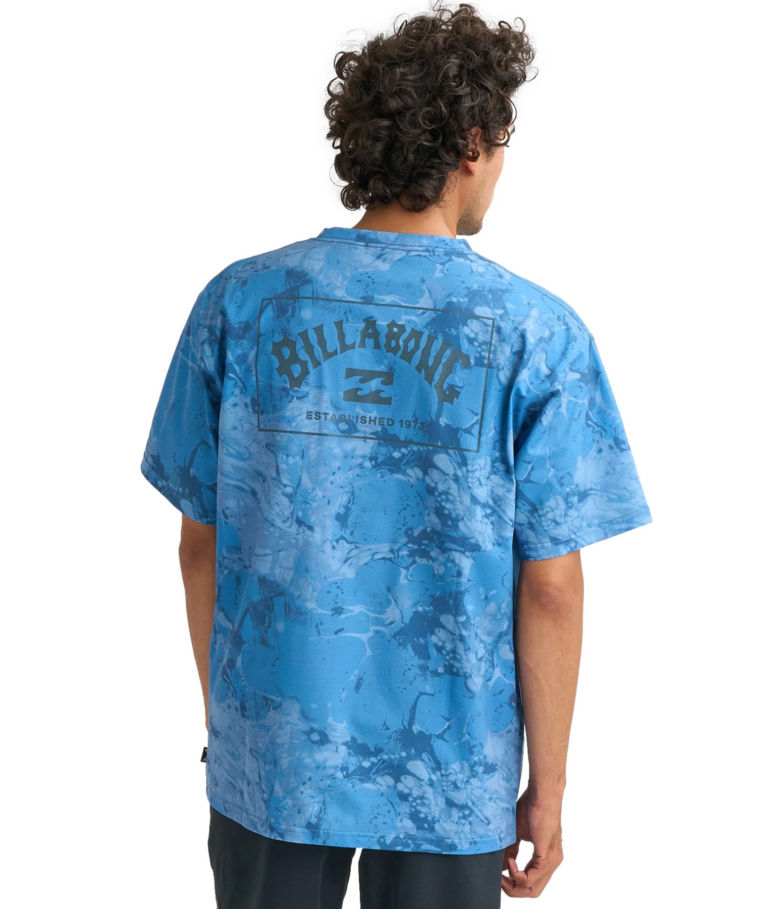 BILLABONG ビラボン 水着 ラッシュガード 半袖 Tシャツ メンズ 水陸両用 UVカット 吸水速乾 SURF FLEX TEE BG011858(TYE-M)