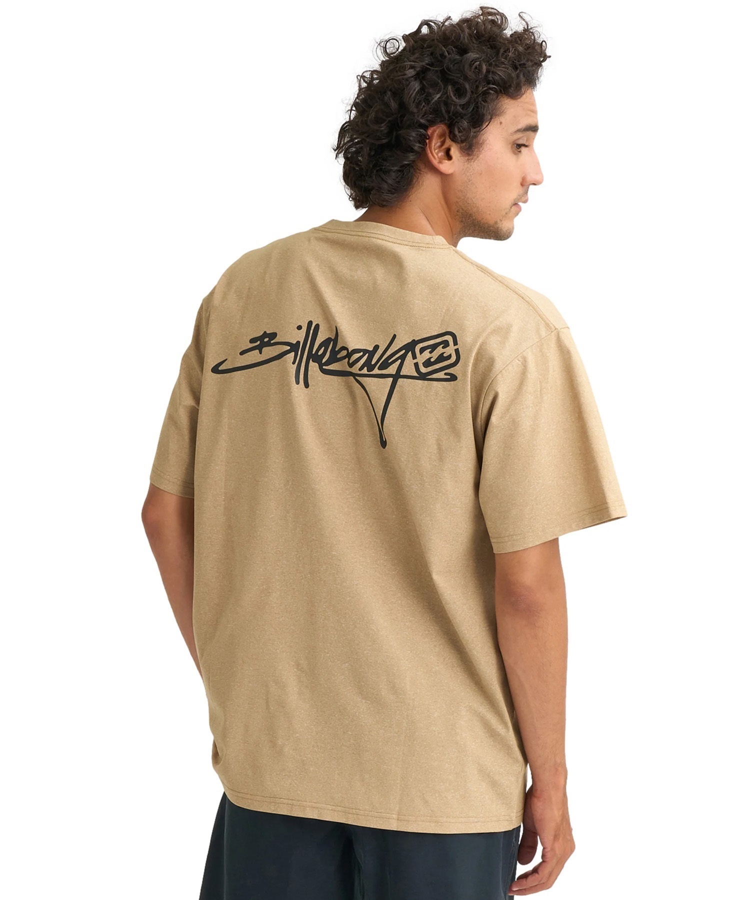 BILLABONG ビラボン 水着 ラッシュガード 半袖 Tシャツ メンズ 水陸両用 UVカット 吸水速乾 SURF FLEX TEE BG011859(KHA-M)