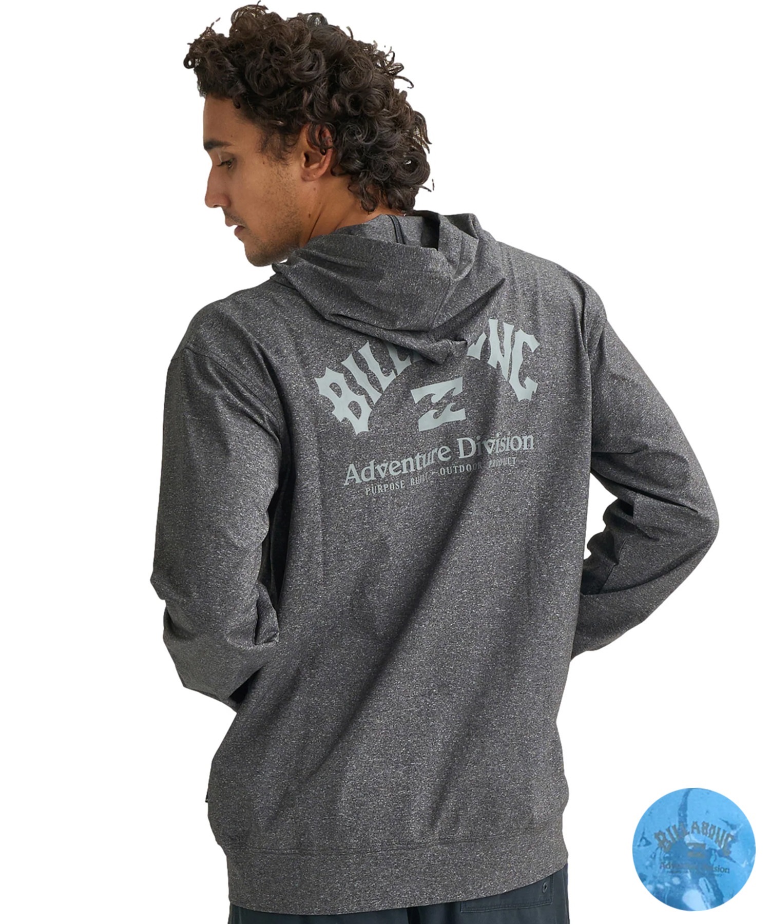 BILLABONG ビラボン 水着 ラッシュガード ジップアップ パーカー メンズ 水陸両用 UVカット 吸水速乾 SURF FLEX ZIP BG011860(BKH-M)