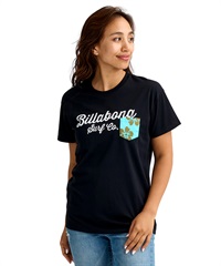 BILLABONG ビラボン 半袖 Tシャツ レディース ポケット ポケT ロゴ BG013202(OCS-M)