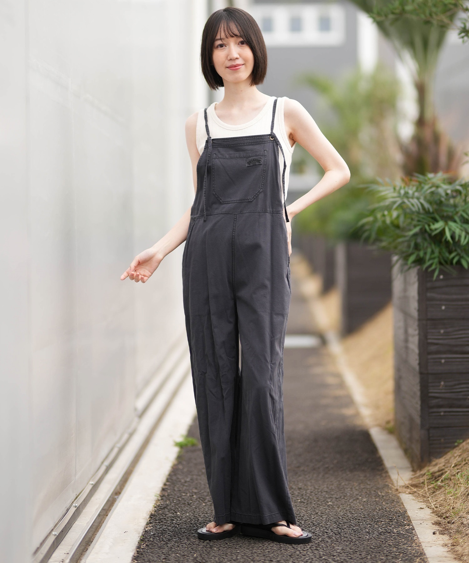 BILLABONG ビラボン オールインワン レディース サロペット パンツ WOVEN SALOPETTE BG013712(OFB-M)